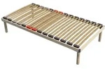 Coemo Bettgestell, Natur, Holz, 100x200 cm, CE, Schlafzimmer, Betten