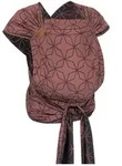 Hoppediz Babytrage, Rosa, Wei&szlig;, Textil, 26.5x7.2x38.5 cm, SGS-gepr&uuml;ft, Baby on