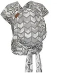 Hoppediz Babytrage, Grau, Hellgrau, Textil, 26.5x7.2x38.5 cm, SGS-gepr&uuml;ft, Baby on