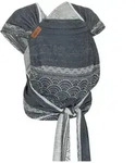 Hoppediz Babytrage, Blaugrau, Graphit, Textil, 26.5x7.2x38.5 cm, SGS-gepr&uuml;ft, Baby