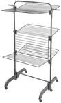 Leifheit Turmw&auml;schetrockner Comfort Tower 420 Black, Schwarz, Kunststoff,