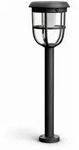Philips Solarleuchte, Schwarz, Kunststoff, 17.5x80.3x17.5 cm, Lampen & Leuchten,