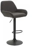 CLP Barhocker, Dunkelgrau, Metall, 51x89x52 cm, Esszimmer, Barm&ouml;bel, Barhocker
