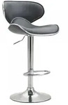 CLP Barhocker, Grau, Metall, 46x88x49 cm, Esszimmer, Barm&ouml;bel, Barhocker