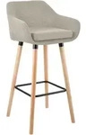 CLP Barhocker, Creme, Holz, 55x99x46 cm, Esszimmer, Barm&ouml;bel, Barhocker