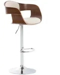 CLP Barhocker, Creme, Metall, 50x88x48 cm, Esszimmer, Barm&ouml;bel, Barhocker