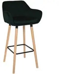 CLP Barhocker, Gr&uuml;n, Holz, 51x101x50 cm, Esszimmer, Barm&ouml;bel, Barhocker