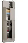 Mid.you Mehrzweckschrank, Grau, Holzwerkstoff, 1 Schublade(n) Schubladen, 70x240x39