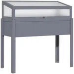 Outsunny Hochbeet,, Grau, Holz, Kunststoff, 54x122x120 cm, Gartenzubeh&ouml;r,...