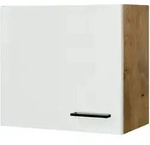 FlexWell K&uuml;chenoberschrank, Eiche, Magnolie, Holzwerkstoff, 1 F&auml;cher, einzeln
