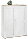 Xora Schuhschrank, L&auml;rche, Eiche San Remo, Holzwerkstoff, 5 F&auml;cher, 93x120x38 cm,