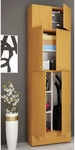 Mid.you Mehrzweckschrank, Buche, Kunststoff, 1 Schublade(n) Schubladen,...