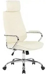 CLP Drehstuhl, Creme, Metall, 59x117x57 cm, Arbeitszimmer, B&uuml;rost&uuml;hle,...