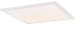 Globo Led-Deckenleuchte Rosi, Opal, Wei&szlig;, Metall, Kunststoff,