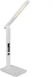 Globo Led-Schreibtischleuchte Tanna, Wei&szlig;, Chrom, Kunststoff, G, 14x59.5x31 cm,