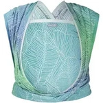 Hoppediz Babytragetuch, Blau, T&uuml;rkis, Gr&uuml;n, Creme, Textil, 70x0.1x460 cm,...