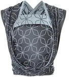 Hoppediz Babytragetuch, Dunkelblau, Hellblau, Textil, 70x0.1x540 cm, Baby on Tour,