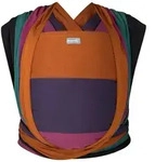 Hoppediz Babytragetuch, Anthrazit, T&uuml;rkis, Pink, Brombeere, Orange, Textil,