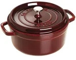 Staub Topf, Bordeaux, Metall, Kochen, T&ouml;pfe, Schmort&ouml;pfe
