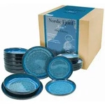 Creatable Tafelservice, Blau, Keramik, 18-teilig, lebensmittelecht, Essen & Trinken,
