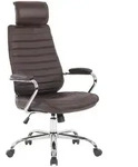 CLP Drehstuhl, Braun, Metall, 59x117x57 cm, Arbeitszimmer, B&uuml;rost&uuml;hle, Drehst&uuml;hle