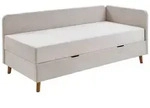 home24 Liege, Beige, Holz, Esche, massiv, 120x200 cm, Reach, Typenauswahl,