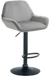 CLP Barhocker, Grau, Metall, 51x89x52 cm, Esszimmer, Barm&ouml;bel, Barhocker