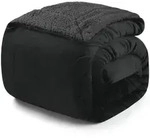 Blumtal Kuscheldecke, Schwarz, Textil, Rechteckig, 150x130 cm, Oeko-Tex&reg;...