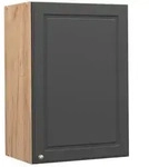Vicco H&auml;ngeschrank, Anthrazit, Honigeiche, Holzwerkstoff, 2 F&auml;cher,...