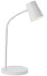 Brilliant Tischleuchte, Wei&szlig;, Metall, 14.2x26x14.2 cm, Lampen & Leuchten,