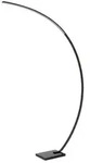 Lucide Bogenleuchte Curve, Schwarz, Metall, 22x192x140.4 cm, RoHS, Reach,