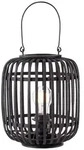Brilliant Tischleuchte, Schwarz, Holz, 21.5x43x21.5 cm, Lampen & Leuchten,
