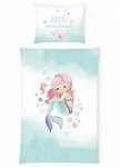 Kinderbettw&auml;sche, T&uuml;rkis, Textil, 135x200 cm, Oeko-Tex&reg; Standard 100,