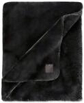 Joop! Plaid J!Sleek, Schwarz, Textil, Uni, 150x200 cm, pflegeleicht, Wohntextilien,