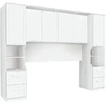 Rauch M&ouml;bel Bett&uuml;berbau Rauch Lindau, Wei&szlig;, Holzwerkstoff, 2 F&auml;cher, 4
