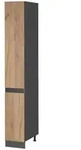 Vicco Apothekerschrank, Honigeiche, Anthrazit, Holzwerkstoff, 5 F&auml;cher, 2