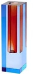 Gift Company Vase, Blau, Glas, 17 cm, Dekoration, Vasen, Glasvasen