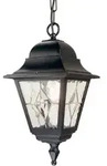 Elstead Lighting Aussenh&auml;ngeleuchte Norfolk, Schwarz, Metall, Glas, 18.4x39.5...