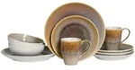 Creatable Kombiservice Caldera, Wei&szlig;, Sand, Keramik, 8-teilig, 300 ml, Essen &