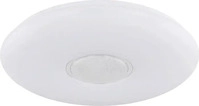 Globo LED-DECKENLEUCHTE Klar, Opal, Wei&szlig; 48.5x7.2x48.5 cm,...