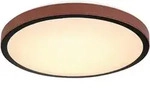 Globo Led-Deckenleuchte Sammi, Opal, Schwarz, Wei&szlig;, Dunkelbraun, Metall, Kunststoff,