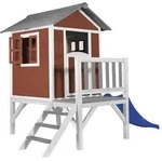 Spielhaus, Grau, Rot, Wei&szlig;, Holz, Kunststoff, Hemlocktanne, 240x189x167 cm, EN...