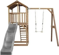 XXXLutz SPIELTURM Braun, Grau 283.6x241.9x349 cm