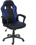 MCW B&uuml;rostuhl, Schwarz, Blau, Textil, 63x119x64 cm, Kinderzimmer & Jugendzimmer,