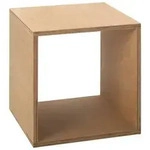Tojo Regal, Buche, Holzwerkstoff, furniert, Schichtholz, 35x35x35 cm, Beim&ouml;bel