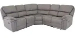 Livetastic Ecksofa, Grau, Schwarz, Textil, 5-Sitzer, Eckteil, L-Form, 169x169...