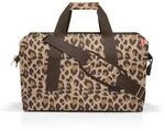 Reisenthel Reisetasche Allrounder L leo macchiato, Braun, Schwarz, Kunststoff,