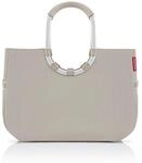 Reisenthel Einkaufstasche Loopshopper L herringbone sand, Beige, Kunststoff, Textil,