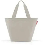 Reisenthel Shopper Shopper M herringbone sand, Beige, Kunststoff, Textil, 15 L,