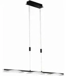 Fischer & Honsel Led-H&auml;ngeleuchte Kop, Schwarz, Metall, 8x114 cm,...